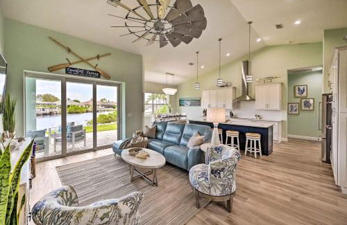 Naples House | Luxurious Canal-Front Retreat with Game Room!