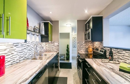 Jasper Place Condo | Luxurious Crew Accommodation for 4-Incredible Value
