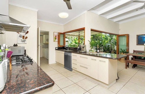 Whitfield House | Luxurious Family Villa with Private Pool, Nestled in Cairns' Tropical Paradise