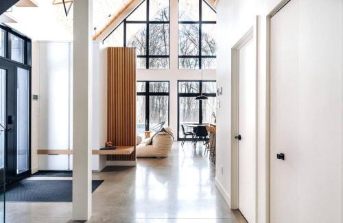 Val-des-Lacs Ski Chalet | Luxurious Forest Getaway with Spa Near Tremblant