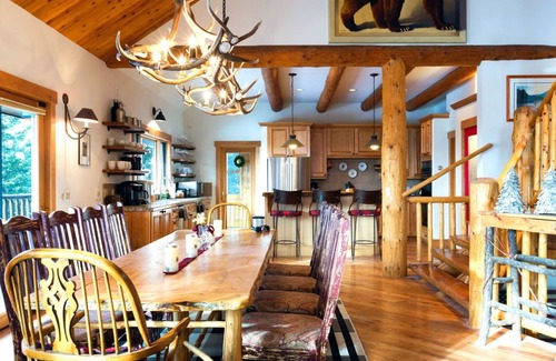 Big Sky House | Luxurious Home & Party Barn, Campfire area, Exclusive 20 acres