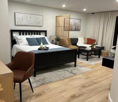 Pickering Apartment | Luxurious modern basement apartment