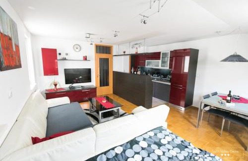 Kobarid Apartment | Luxurious RUBY Apartment with SAUNA