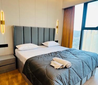 Greater Noida Apartment | Luxurious Suite with Panoramic glass wall