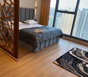 Greater Noida Apartment | Luxurious Suite with Panoramic glass wall