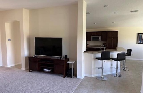 Fernandina House | Luxury 2 bed/2 bath designer home near Brownwood 2 person gas cart