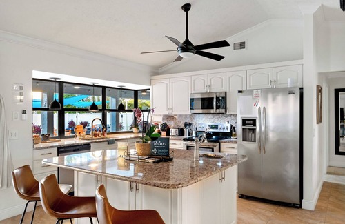 Port Saint Lucie House | Luxury 3/2 Private Home - Dog Friendly - Heated Pool - Fire Pit - by Beach, Golf