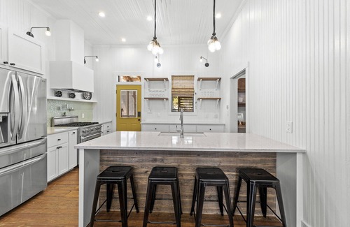 Comfort House | Luxury 3 Bedroom House with Airstream, Cabin, Private Fireplace, and Plunge Pool