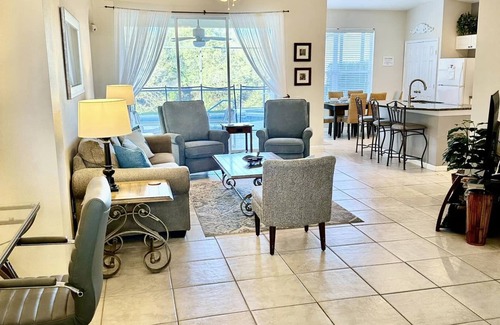 Windsor Palms Villa | Luxury 4BR/3BA Windsor Palms Villa, Woodland Views, Sun-Filled Pool Deck