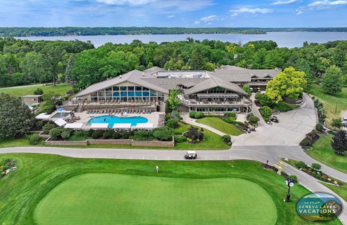 Fontana House | Luxury Abbey Springs Lake House |Extraordinary 3 Level Home |Golf Cart |Wraparound Deck |Pools |Golf