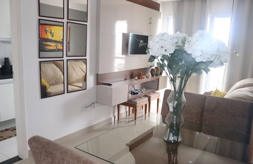 Muquicaba Apartment | LUXURY apartment at 50m from the sea! (Air and Wifi) - Morro Guarapari Beach