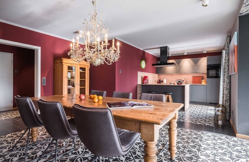 Krakow am See Apartment | Luxury apartment 122 m² directly on the water with boat - Luxus FeWO direkt am See mit