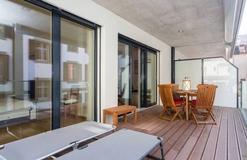 Montreux City Centre Apartment | Luxury apartment sleeps 2/3 in the centre with large terrace