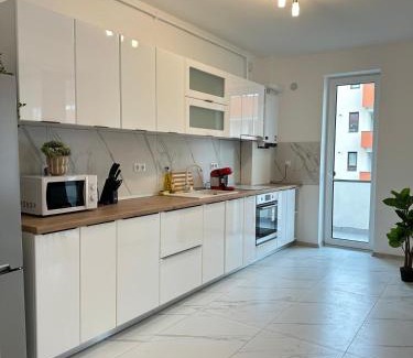 Lazaret Apartment | Luxury Apartments Sibiu near Station and Mall with Parking
