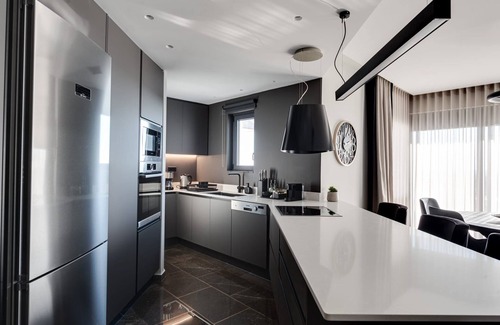 Makrigianni Villa | Luxury Athens Apartment | Zenith Residence | 2 Bedrooms | Modern Décor | Large.