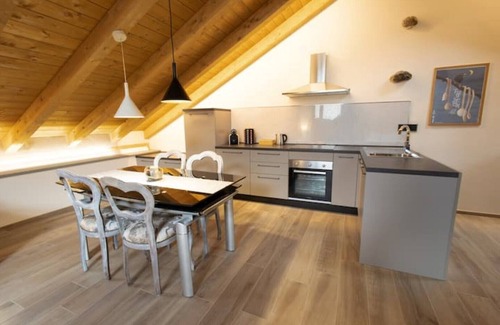 Aosta Apartment | Luxury Attic apartment in the Historic Centre