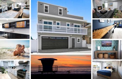 Silver Strand Villa | Luxury Beach Home - Steps to the Sand, Game Room, Firepit, Deck