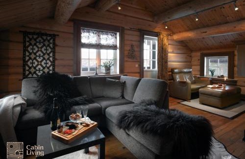 Nes House | Luxury Cabin at Nesfjellet with sauna, bbq, close to ski & golf