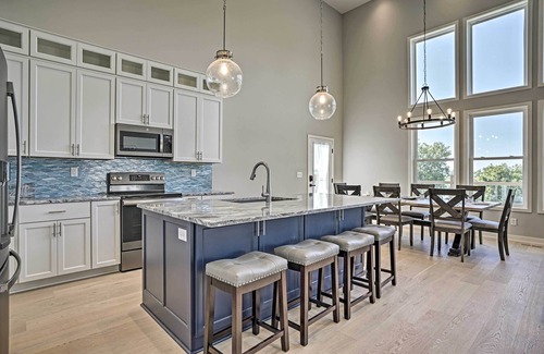Morristown House | Luxury Cannon Lake Home w/Private Pool & Views