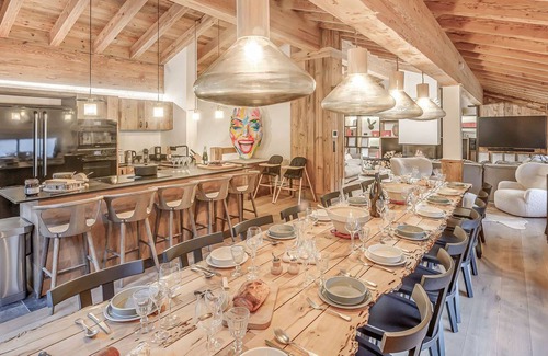Les Brevieres Ski Chalet | Luxury Chalet "Casa San Bernardo" - Wellness Area, Game Room, Meeting Room