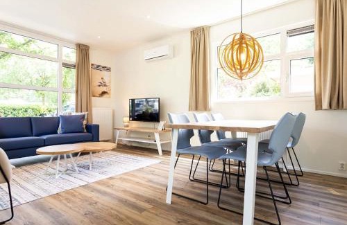 Ede Ski Chalet | Luxury chalet with dishwasher in a holiday park in the middle of De Veluwe