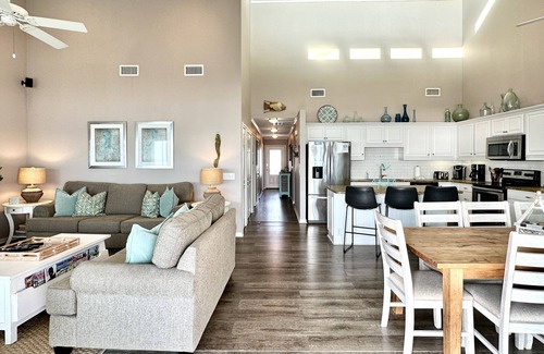 West Panama City Beach Condo | Luxury Coastal Resort, 2nd floor, Directly on the Beach, Pool, no elevators.