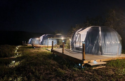 Calgary RV Rental | Luxury Dome 2