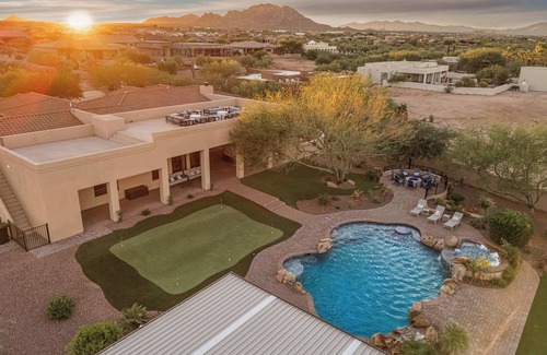 Rio Verde Foothills House | Luxury Estate: Heated Pool, Pickleball, Cold Plunge, Sauna
