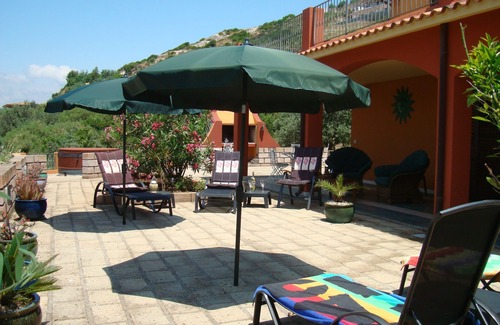 Magomadas Villa | Luxury Family Villa with Two Spa Pools in 4 acreas of Olive Grove