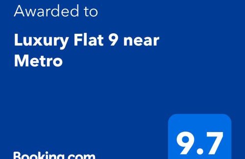 Sector 4 Apartment | Luxury Flat 9 near Metro