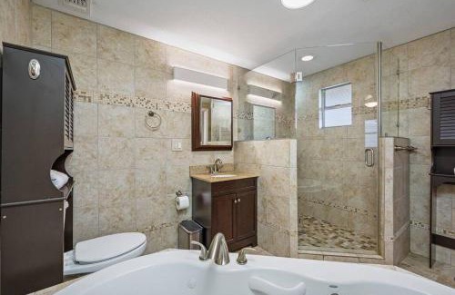 Bay Crest Park House | Luxury Heated Salt Pool House in Perfect Location!