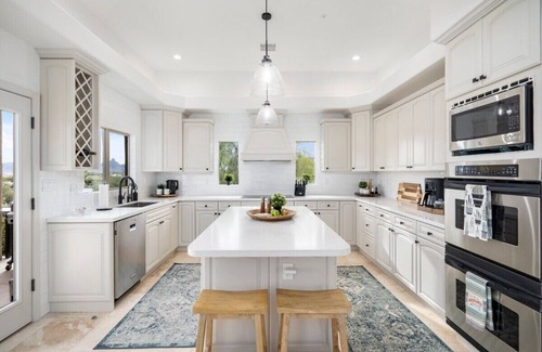Fountain Hills House | Luxury Home w/Heated Pool, Mountain Views, Games