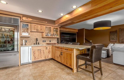 Chippewa Falls House | Luxury House on Lake Wissota w/Private Beach, Docks, Hot Tub, Fire Pit and More