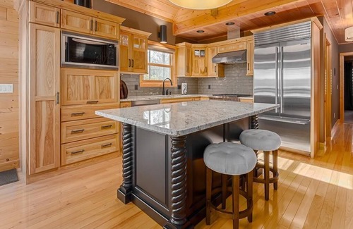 Chippewa Falls House | Luxury House on Lake Wissota w/Private Beach, Docks, Hot Tub, Fire Pit and More