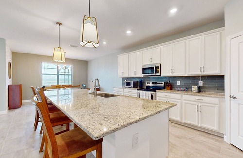 Gateway House | Luxury lake view home with pool, hot tub, athletic courts, & gym - dog-friendly