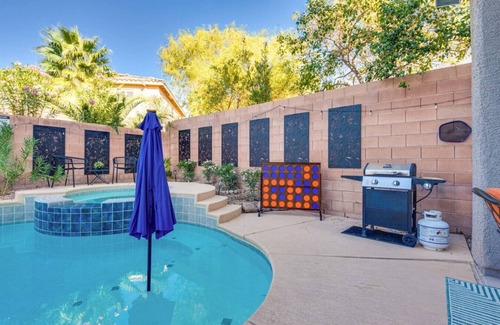 Henderson House | Luxury Las Vegas Villa: Heated Pool & Game Room
