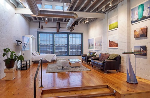 Downtown Rochester Apartment | Luxury Loft in the Rochester Public Market!