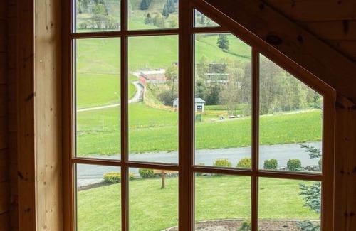 Ortsmitte House | Luxury log cabin, right on the K1 ski and mtb. Lift Willingen, family-friendly