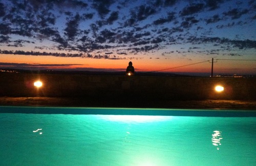 Obidos Villa | Luxury modern villa with private swimming pool and unique view of ocean and mountain landscape