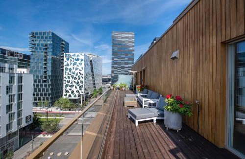 Gamle Oslo Apartment | Luxury penthouse in Oslo, fjord view, jacuzzi and huge terrasse