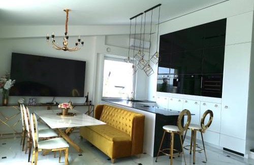 Vilnius city municipality Apartment | Luxury Penthouse with Large Terrace & Panoramic Old Town View