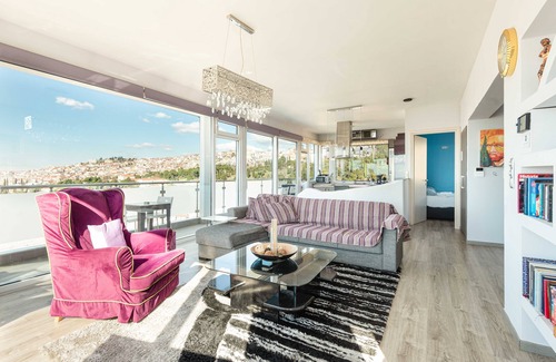 Thessaloniki Apartment | LUXURY PRESIDENTIAL SUITE WITH AMAZING CITY VIEW FREE PRIVATE PARKING
