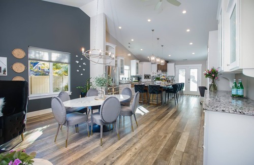 Layton House | Luxury Retreat-gourmet kitchen, playhouse, hot tub, & steam shower