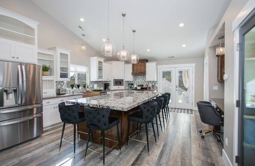 Layton House | Luxury Retreat-gourmet kitchen, playhouse, hot tub, & steam shower
