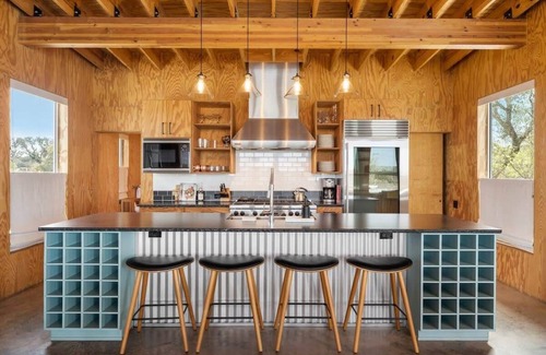 Llano House | Luxury Riverfront Retreat - 6 Cabins|Pool