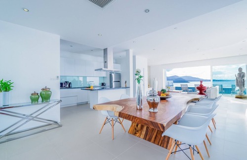 Plai Laem Villa | Luxury Sea View Pool Villa H @ uniQUe Residences - 4 bedrooms
