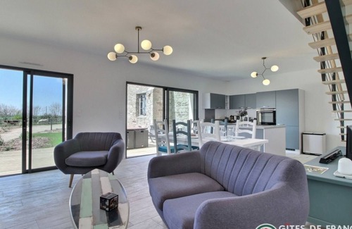 Plonevez-Porzay House | Luxury seaside gîte, projection room, sauna and jacuzzi -4-star accommodation