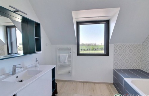 Plonevez-Porzay House | Luxury seaside gîte, projection room, sauna and jacuzzi -4-star accommodation
