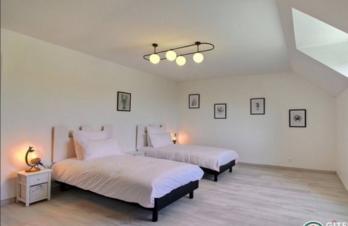 Plonevez-Porzay House | Luxury seaside gîte, projection room, sauna and jacuzzi -4-star accommodation