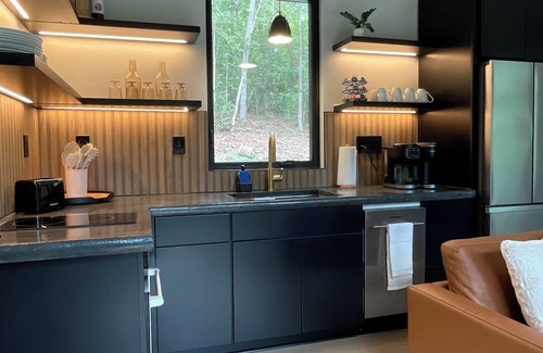 Wilkesboro House | Luxury Shipping Container Home- River Access- Modern Comfort in Nature